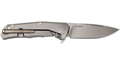 Складной нож Lion Steel T.R.E. Bronze Titanium фото 6