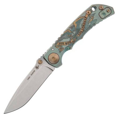 5891 Spartan Blades Harsey Folder God & Country фото 4