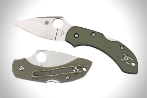 Складной нож Spyderco Dragonfly 2 Foliage Green - C28GPFG фото 5